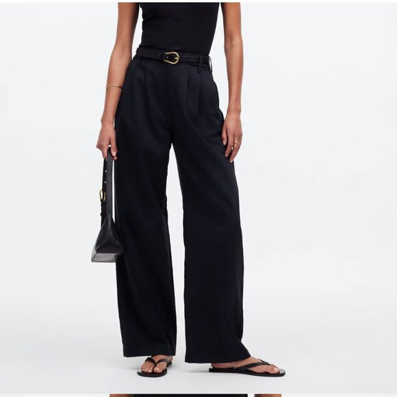 Madewell Pants - MADEWELL Petite Harlow Wide-Leg Pant 0P